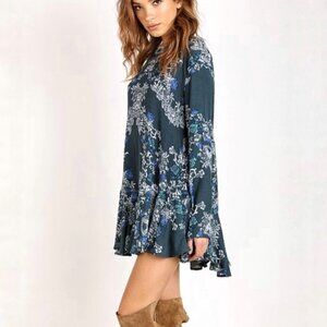 Free People Smooth Talker Tunic Emerald